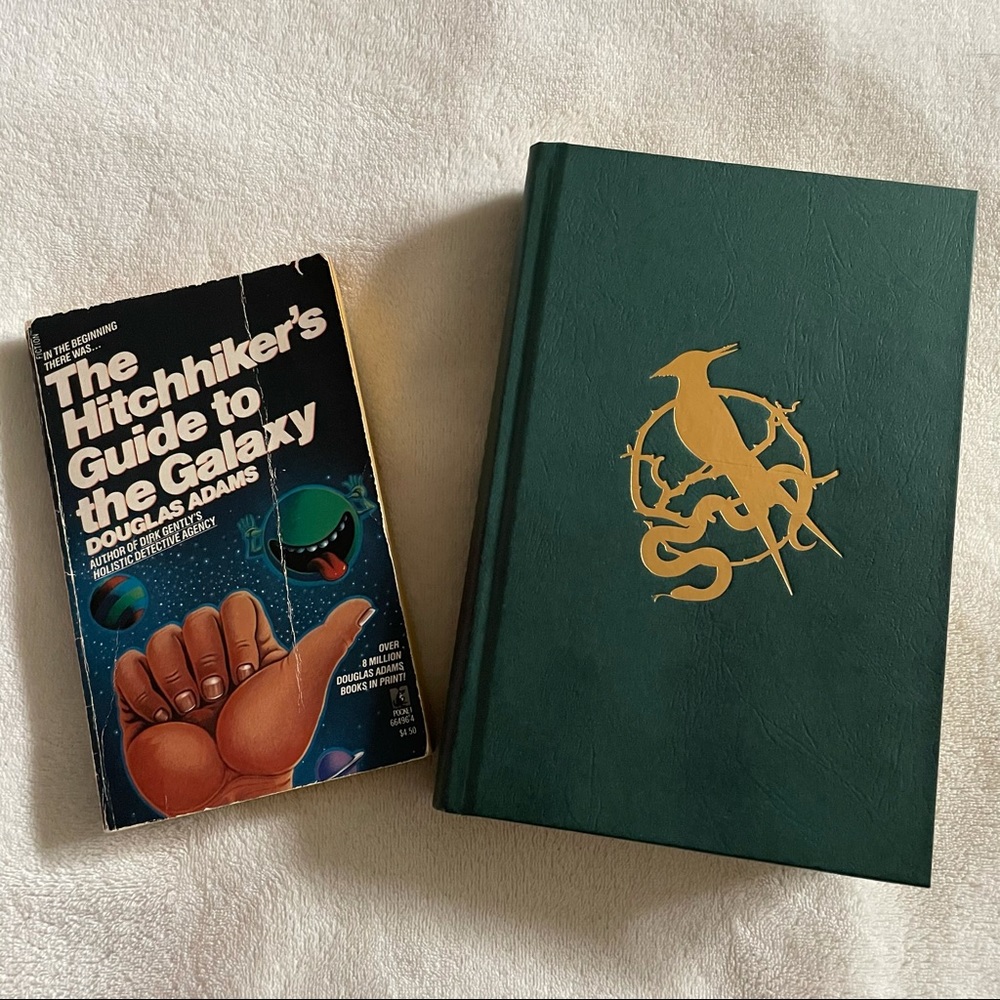 Books: Hitchhiker’s Guide/ Ballad of Songbirds